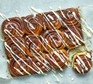 Next level cinnamon rolls drizzled with icing
