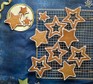Easy gingerbread cut into star shapes